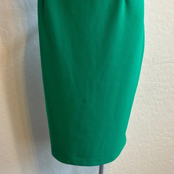 FINAL! Vince Camuto Emerald Green Sleeveless Midi Dress - Picture 3 of 8